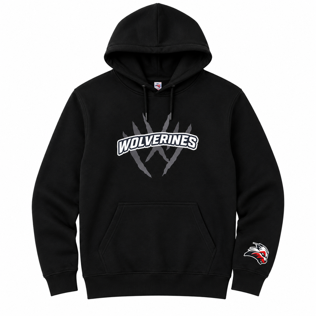 Wolverine Word Hoodie L