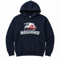 Adult Blue Wolverine Hoodie M