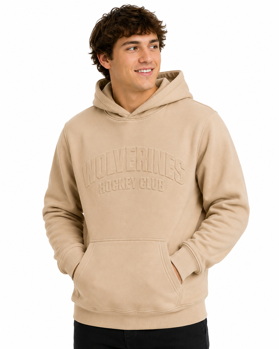 Tan Hoodie L