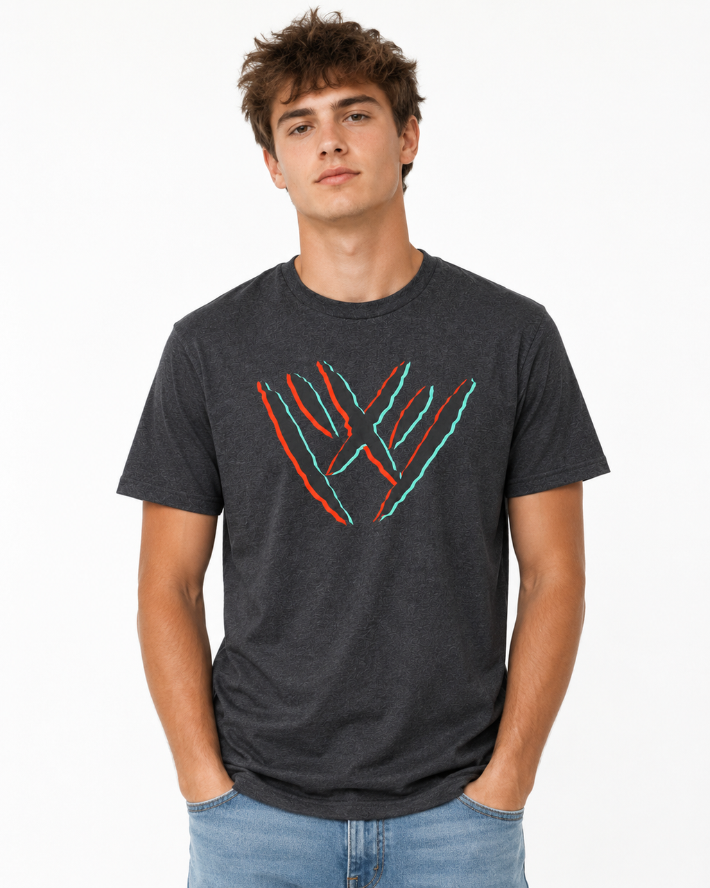 Adult Grey Claw T-shirt M