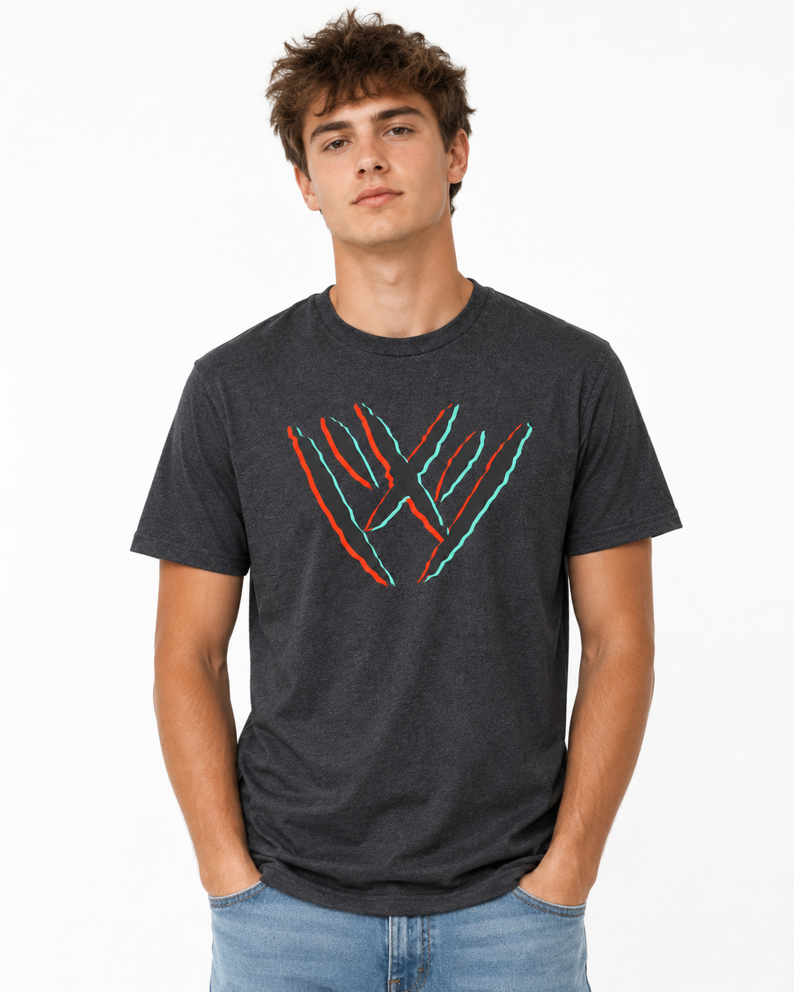 Adult Grey Claw T-shirt 2XL